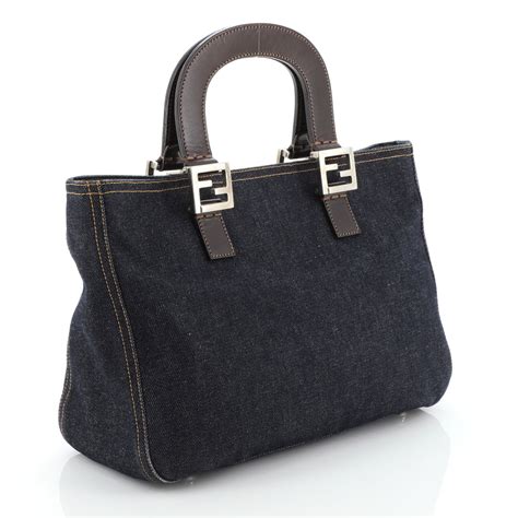 fendi vintage luggage|fendi vintage denim bag.